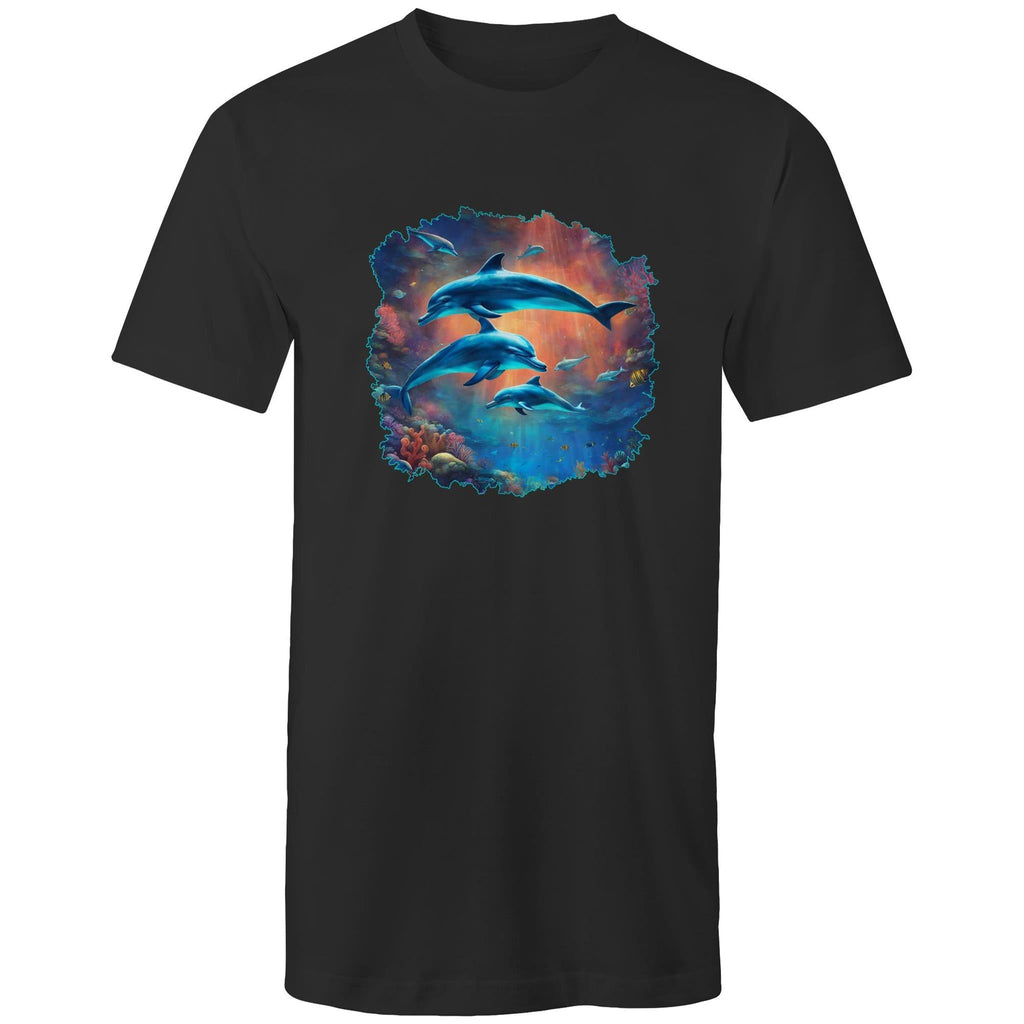Dolphins AS Colour - Tall Tee T-Shirt Ogo Merch