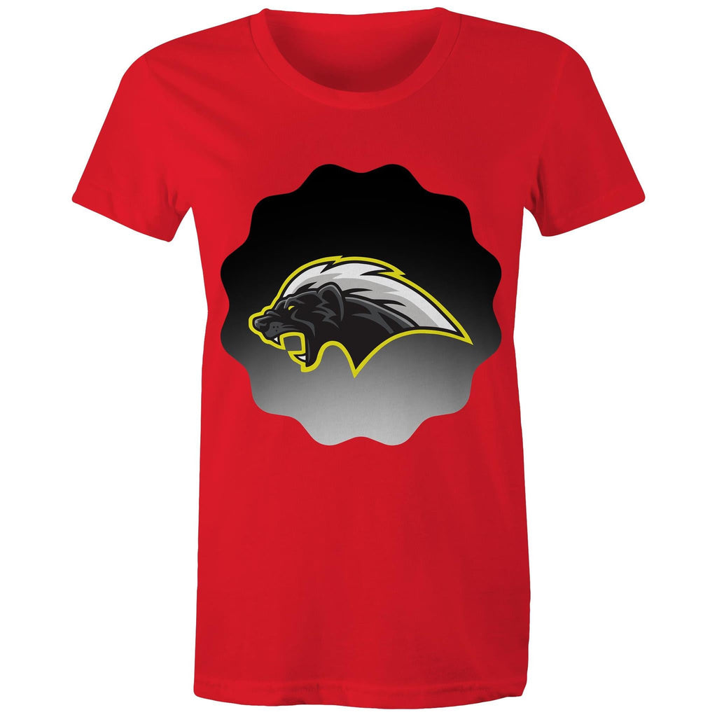Honey Badger AS Colour Women's Maple Tee Ogo Merch