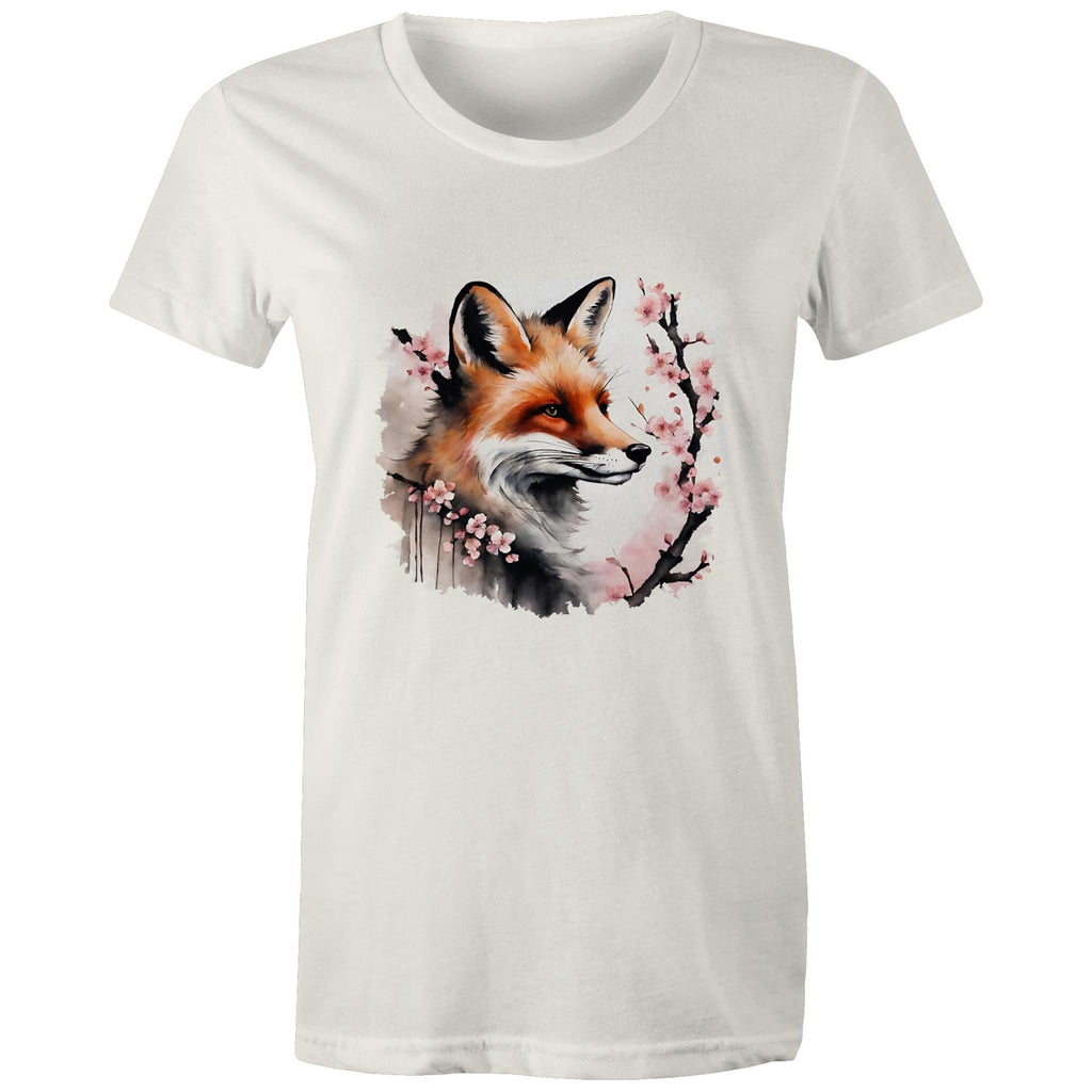 Fox and Tree AS Colour - Women's Maple Tee Ogo Merch