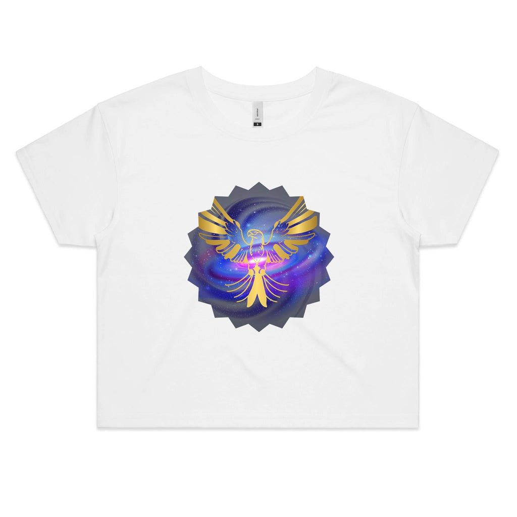 Gold Eagle AS Colour - Women's Crop Tee Ogo Merch
