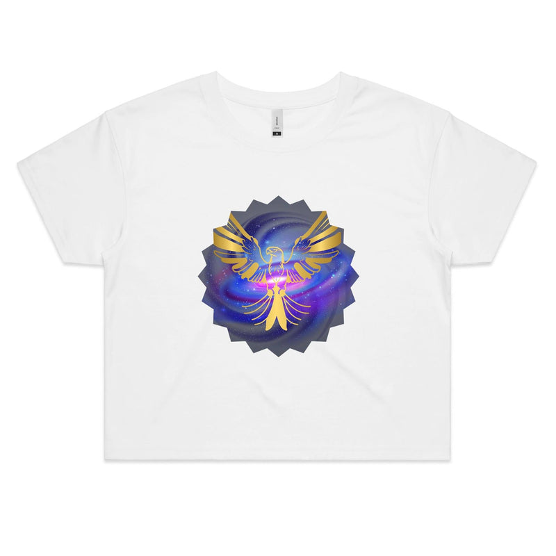 Gold Eagle AS Colour - Women's Crop Tee Ogo Merch