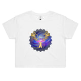 Gold Eagle AS Colour - Women's Crop Tee Ogo Merch