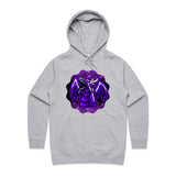 Shining Purple Dragon AS Colour Women's Supply Hood Ogo Merch