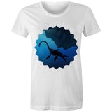 Plesiosaur AS Colour Women's Maple Tee Ogo Merch