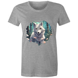 Wolf AS Colour - Women's Maple Tee Ogo Merch