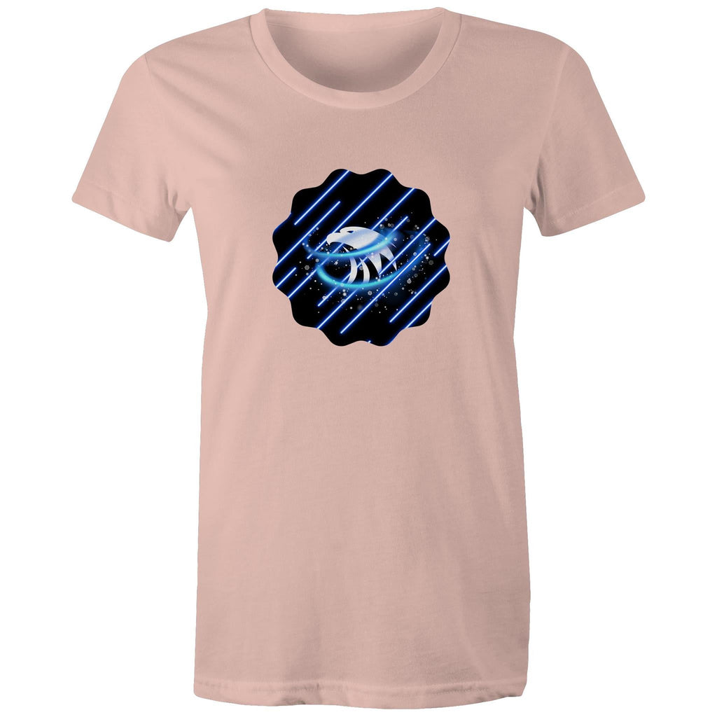Blue Swirl Eagle AS Colour - Women's Maple Tee Ogo Merch