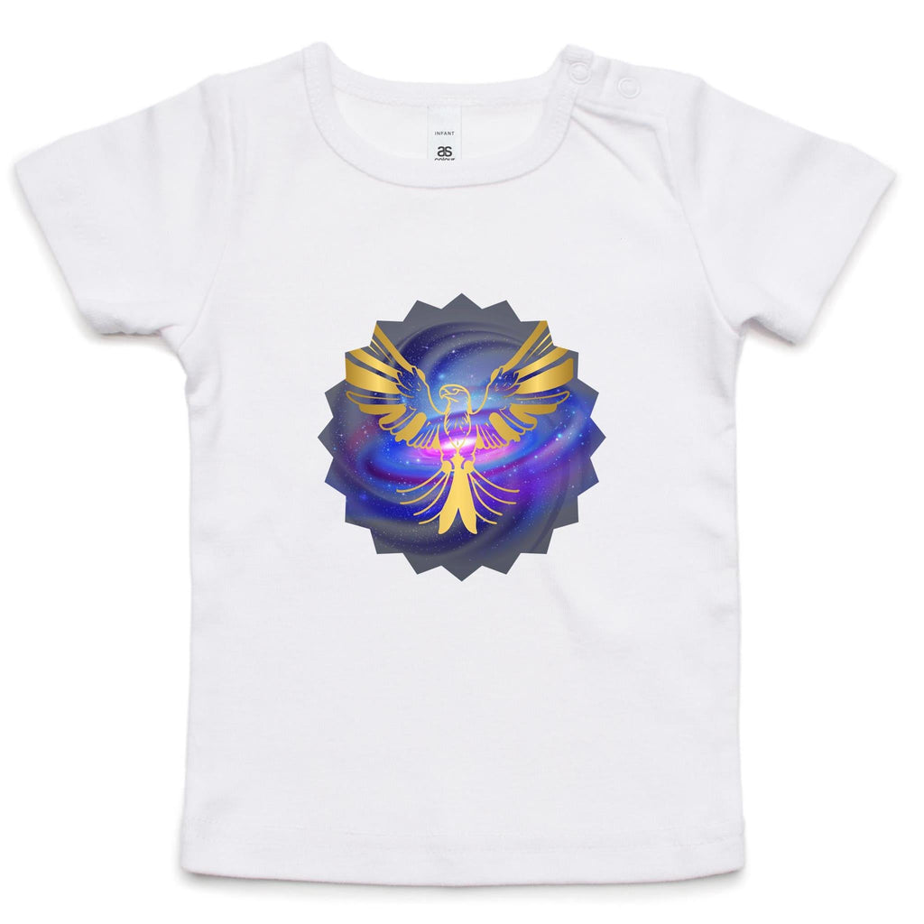 Gold Eagle AS Colour - Infant Wee Tee Ogo Merch