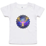 Gold Eagle AS Colour - Infant Wee Tee Ogo Merch