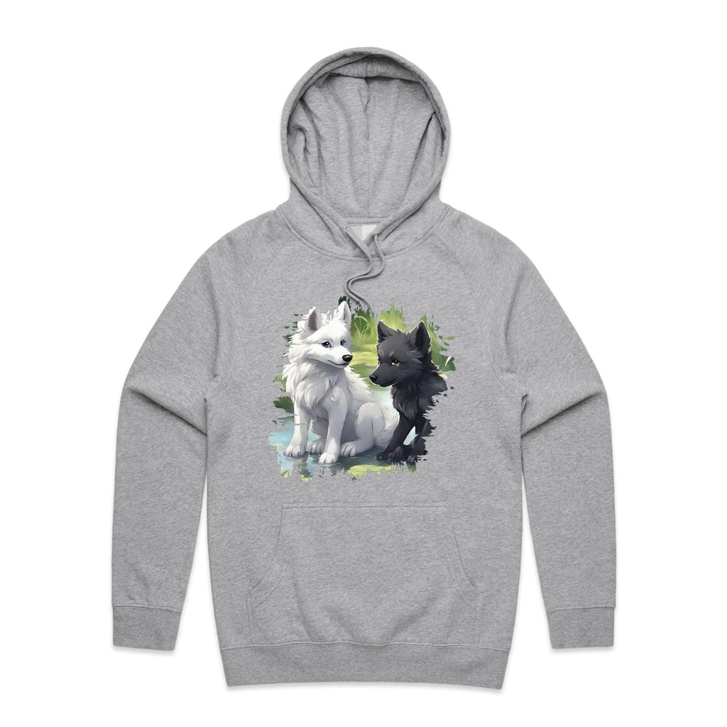 Two Wolves AS Colour Supply Hood Ogo Merch