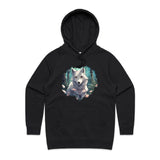 Wolf Print AS Colour - Women's Supply Hood