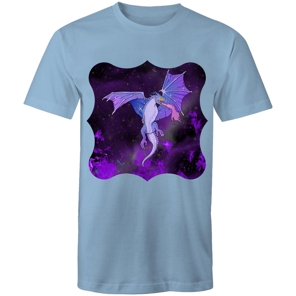 Purple Dragon AS Colour Staple Mens TShirt Ogo Merch