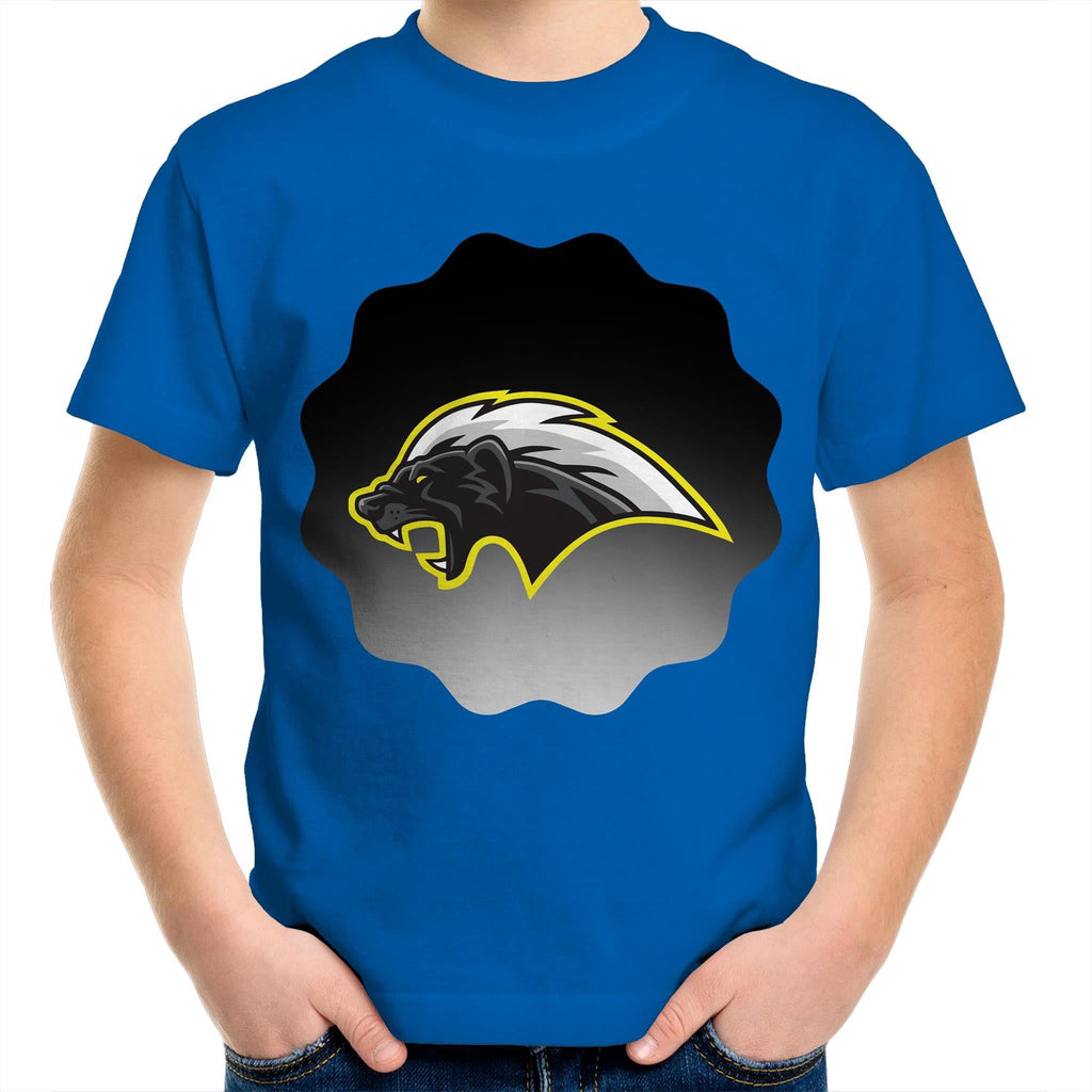 Honey Badger AS Colour Kids Youth TShirt Ogo Merch