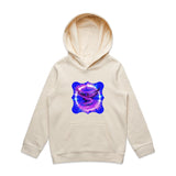 Eagle in Swirl AS Colour - Youth Supply Hood Ogo Merch
