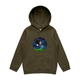 Lightning Eagle AS Colour - Youth Supply Hood Ogo Merch
