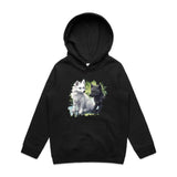 Two Wolves AS Colour Youth Supply Hood Ogo Merch