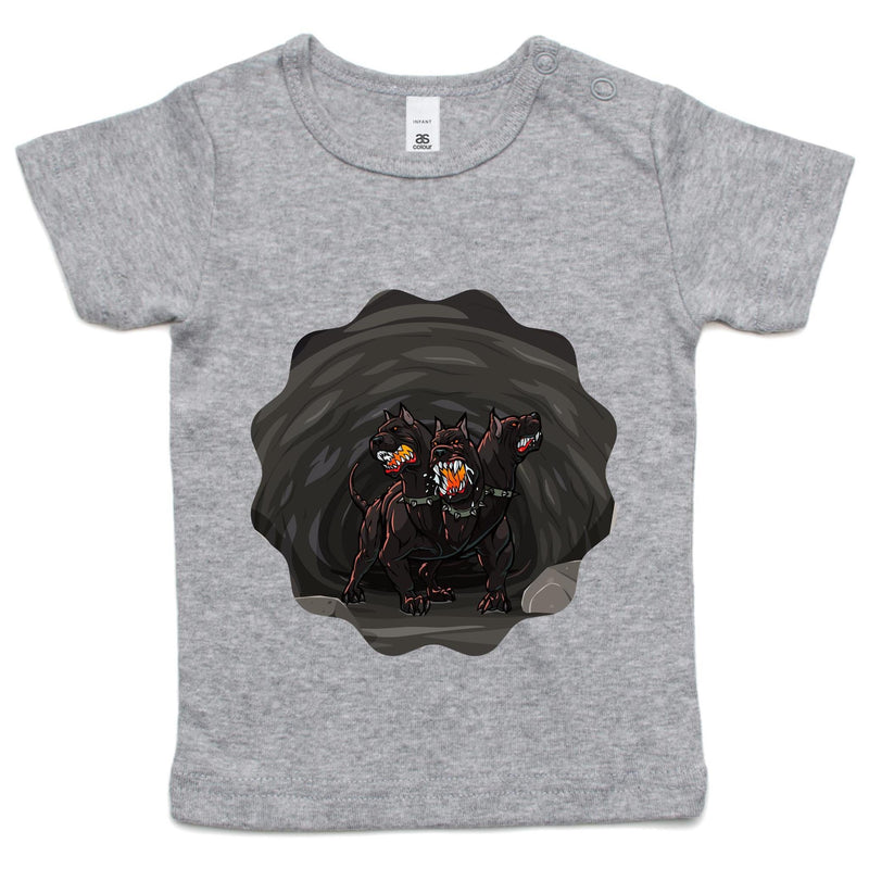 Cave Cerberus AS Colour Infant Wee Tee Ogo Merch