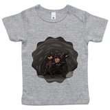 Cave Cerberus AS Colour Infant Wee Tee Ogo Merch