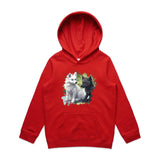 Two Wolves AS Colour Youth Supply Hood Ogo Merch