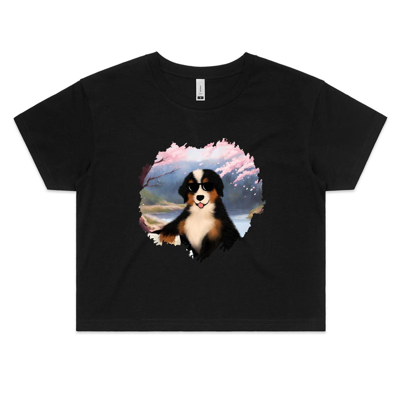 Cool Dog AS Colour Women's Crop Tee Ogo Merch