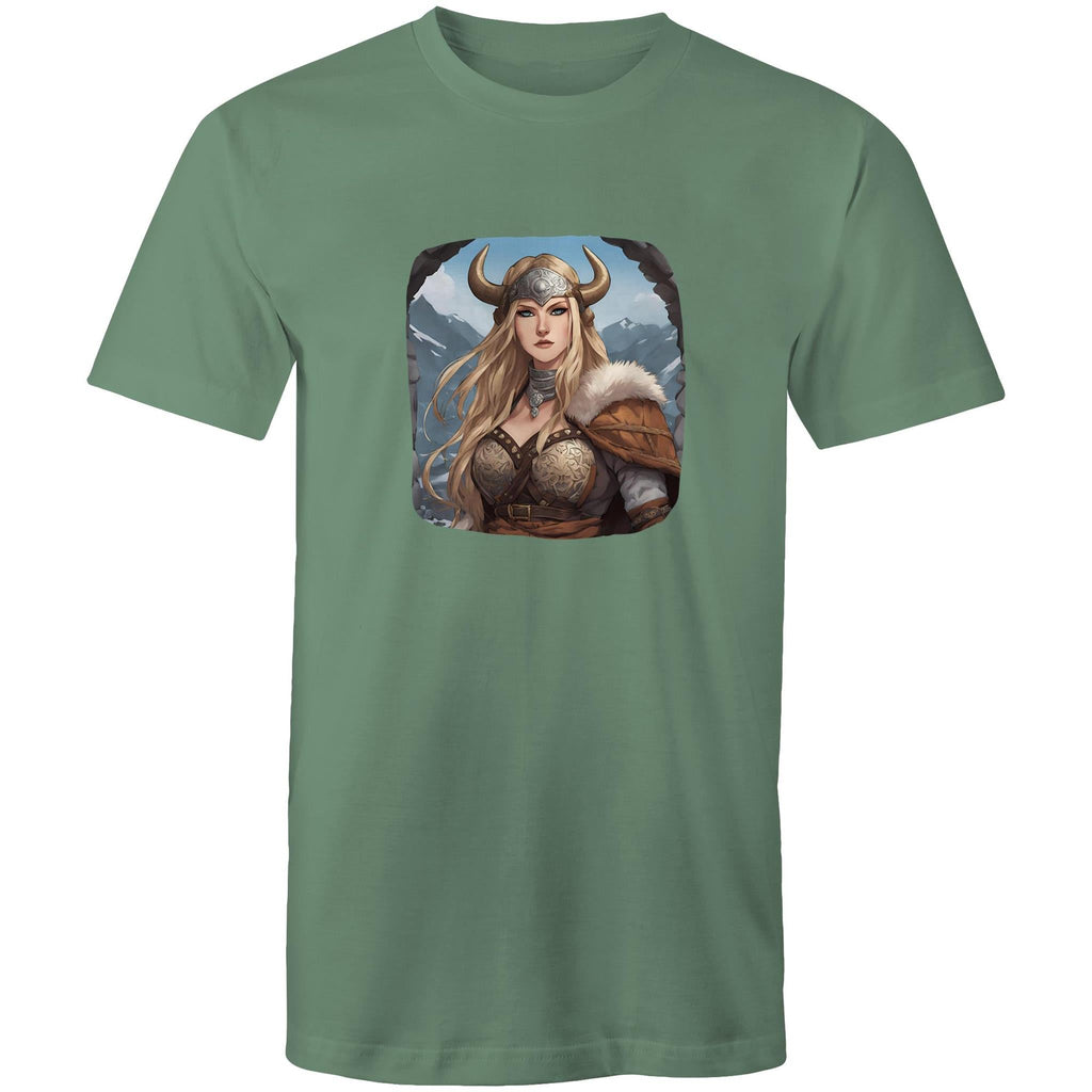Viking Girl AS Colour Staple - Mens T-Shirt Ogo Merch