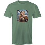 Viking Girl AS Colour Staple - Mens T-Shirt Ogo Merch