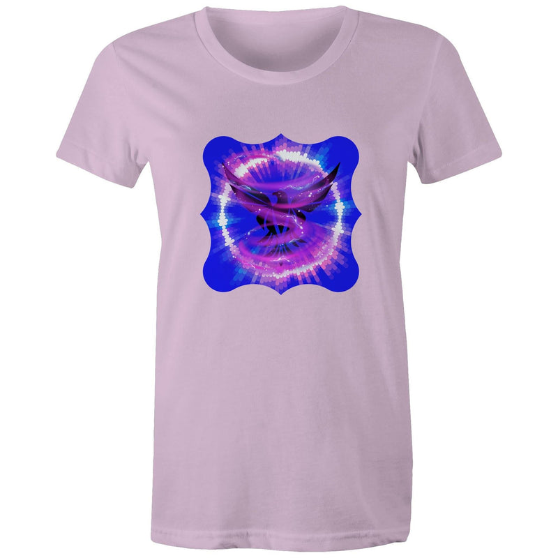 Eagle in Swirl AS Colour - Women's Maple Tee Ogo Merch