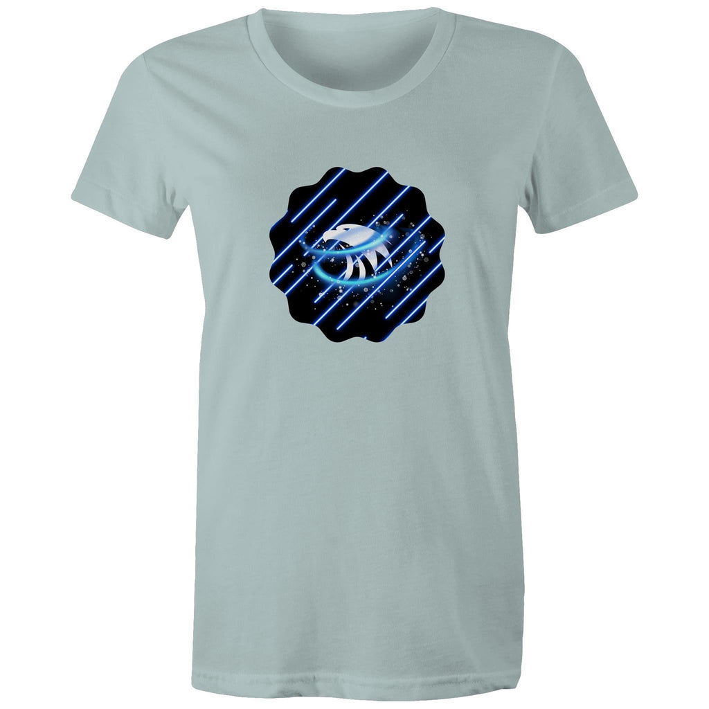 Blue Swirl Eagle AS Colour - Women's Maple Tee Ogo Merch