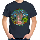 Swamp Hydra AS Colour Kids Youth TShirt Ogo Merch