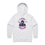 Meet my Family Angry Girl AS Colour - Women's Supply Hood Ogo Merch