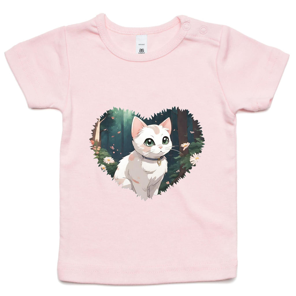 Cat in Heart Infant Wee Tee Ogo Merch
