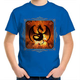 Volcanic Dragon AS Colour Kids Youth TShirt Ogo Merch