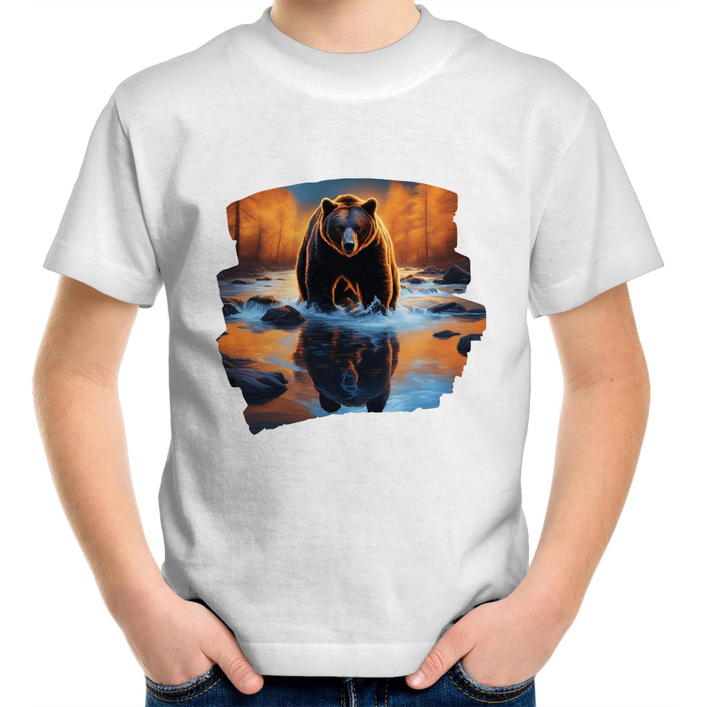 Water Bear AS Colour Kids Youth T-Shirt Ogo Merch