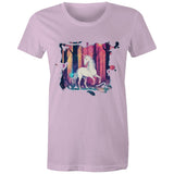 Unicorn AS Colour - Women's Maple Tee Ogo Merch