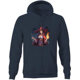 Witch AS Colour Stencil - Pocket Hoodie Sweatshirt Ogo Merch
