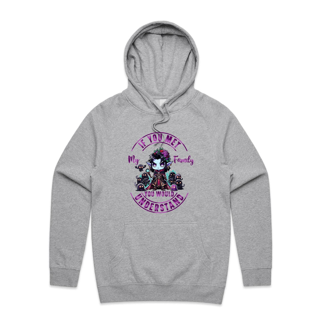 Meet my Family Angry Girl AS Colour - Supply Hood Ogo Merch