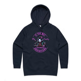 Meet my Family Angry Girl AS Colour - Women's Supply Hood Ogo Merch