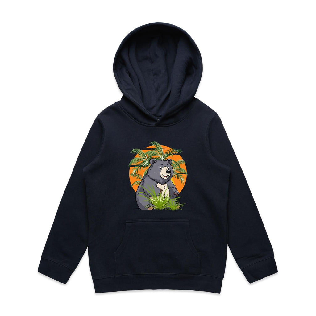 Bear AS Colour - Youth Supply Hood Ogo Merch