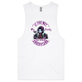 Meet my Family Angry Girl AS Colour Barnard - Mens Tank Top Tee