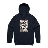 Wolf and Flowers AS Colour Supply Hood Ogo Merch