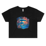 Dolphins AS Colour - Women's Crop Tee Ogo Merch