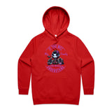 Meet my Family Angry Girl AS Colour - Women's Supply Hood Ogo Merch