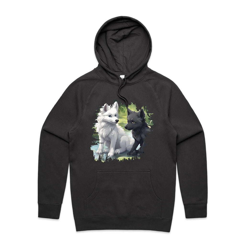 Two Wolves AS Colour Supply Hood Ogo Merch