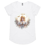 Angel Girl AS Colour Mali - Womens Scoop Neck T-Shirt Ogo Merch