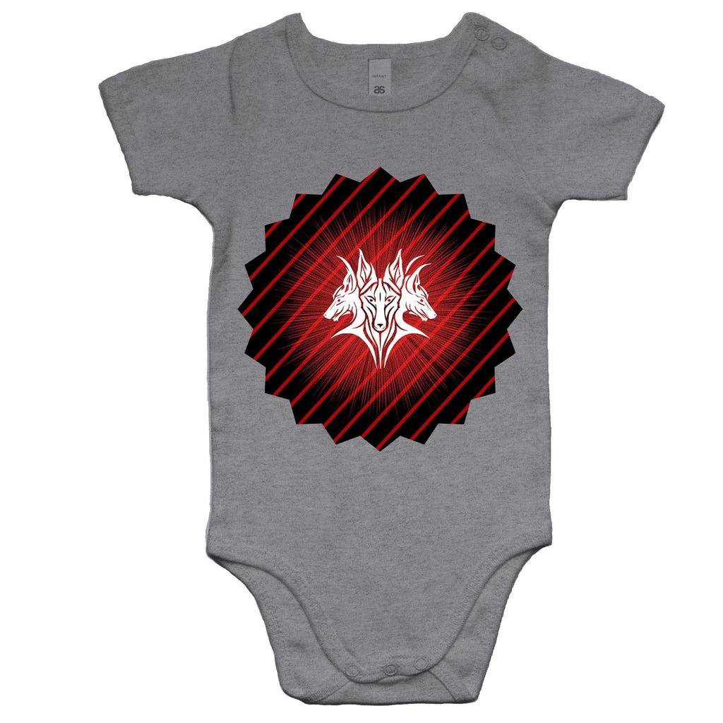 Glowing Cerberus AS Colour Mini Me Baby Onesie Romper Ogo Merch