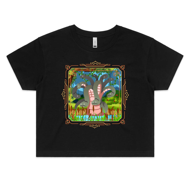 Swamp Hydra AS Colour Women's Crop Tee Ogo Merch