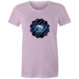 Blue Swirl Eagle AS Colour - Women's Maple Tee Ogo Merch
