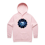 Blue Swirl Eagle AS Colour - Women's Supply Hood Ogo Merch