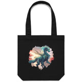 Beautiful Dragon AS Colour Carrie Canvas Tote Bag Ogo Merch