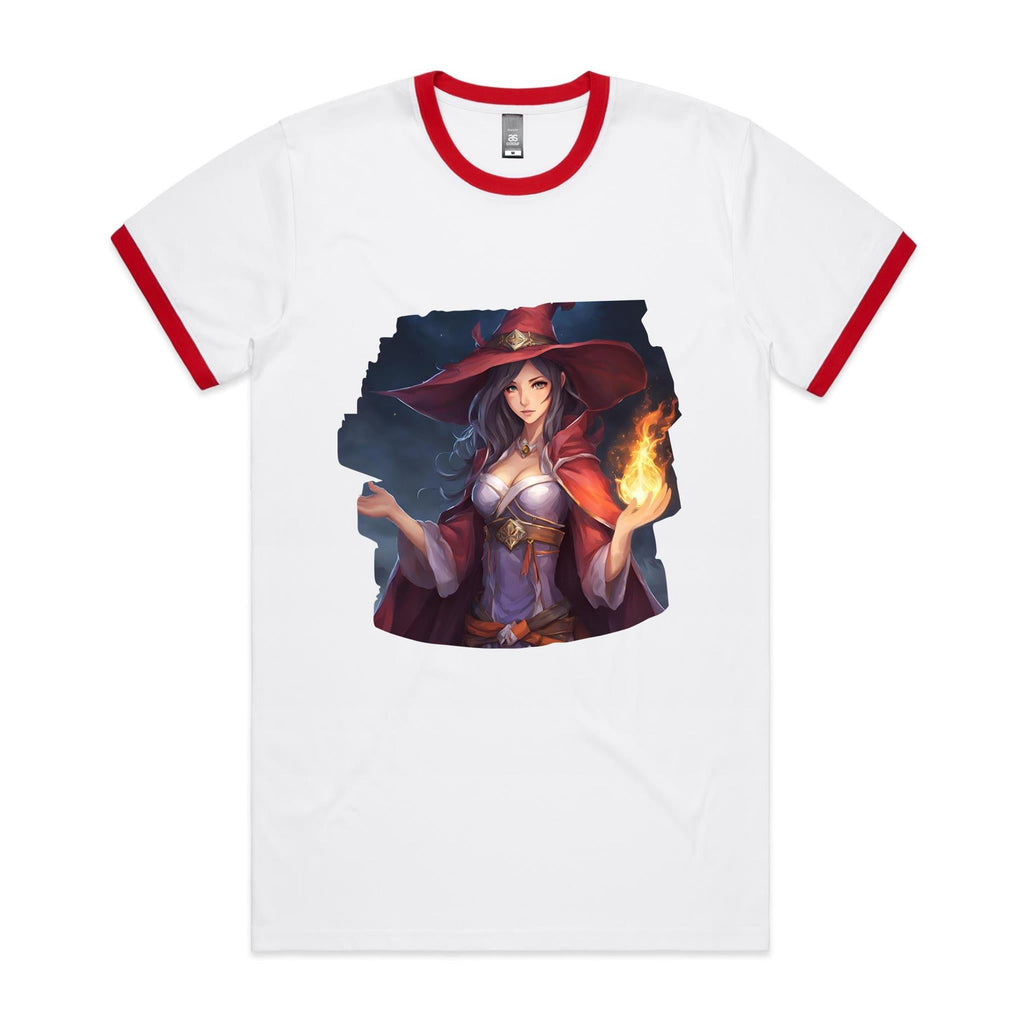 Witch AS Colour Staple Ringer Tee Ogo Merch