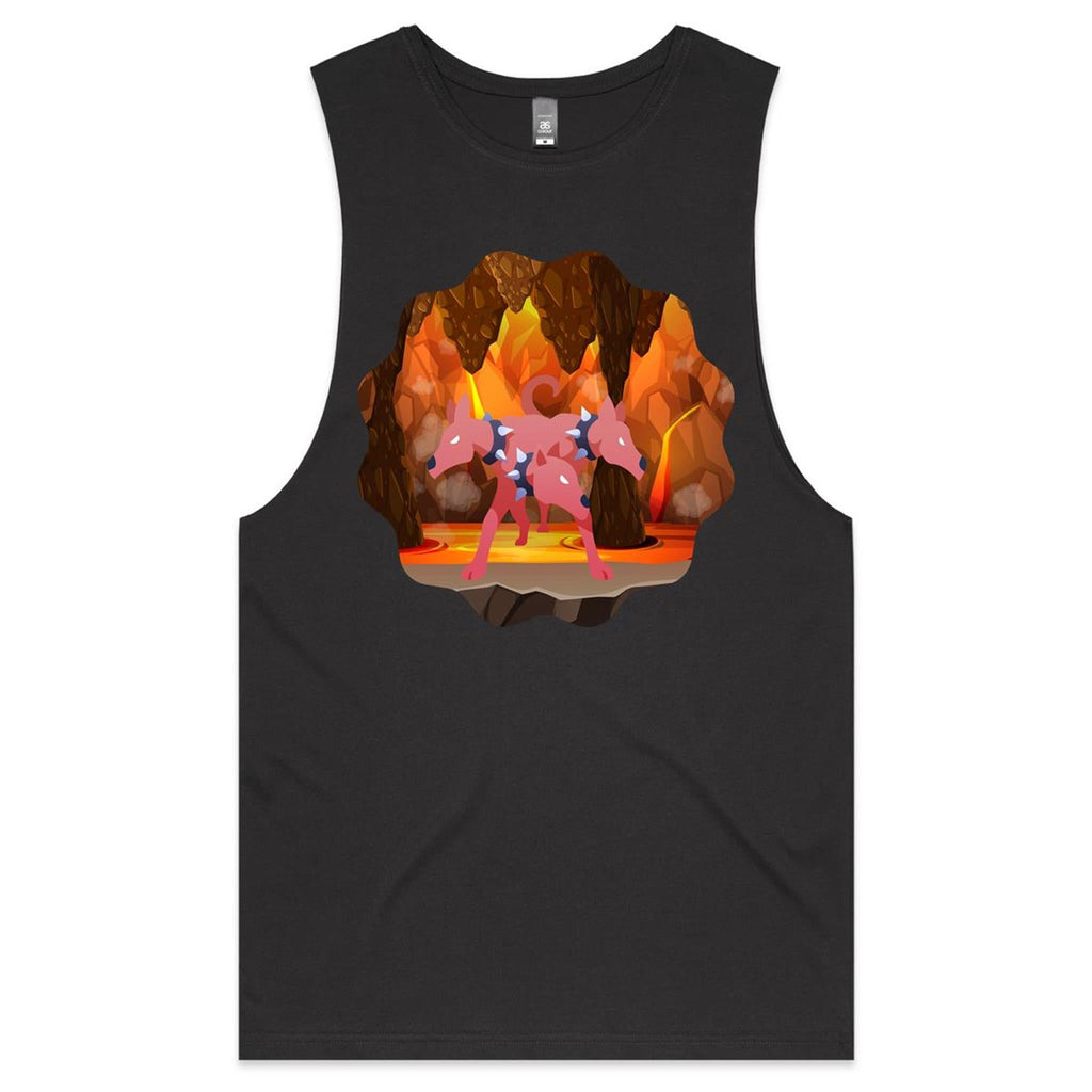 Lava Cerberus AS Colour Barnard Mens Tank Top Tee Ogo Merch